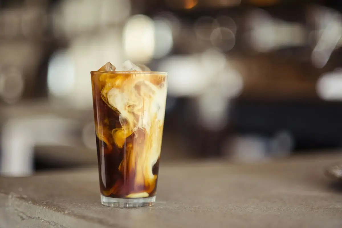 Cold brew au lait