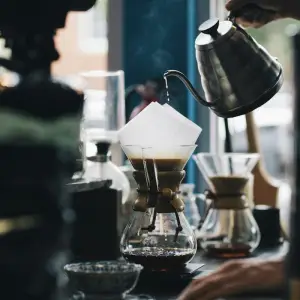 Préparation au Chemex